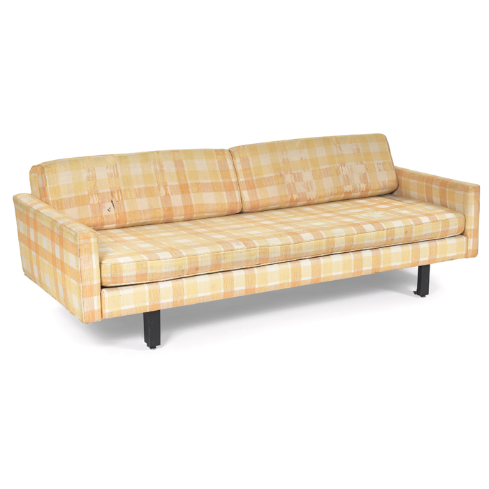 Appraisal: George Nelson sleeper sofa by Herman Miller s model upholstered