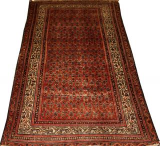 Appraisal: PERSIAN SARABEND WOOL RUG C PERSIAN SARABEND WOOL RUG C