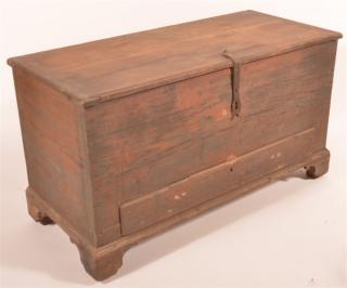 Appraisal: Early th C One Drawer Blanket Chest Early th C