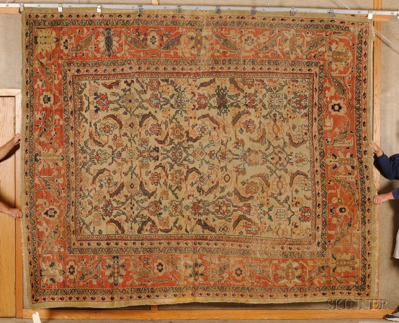 Appraisal: Sultanabad Carpet West Persia last quarter th century areas of