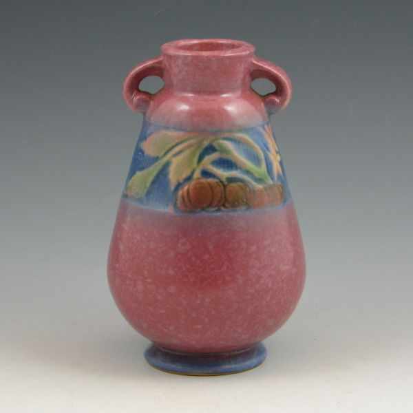 Appraisal: Roseville Baneda - '' vase in plum Marked in red