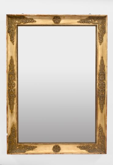 Appraisal: Attractive Louis-Philippe Carved Giltwood and Composition Looking Glass second quarter