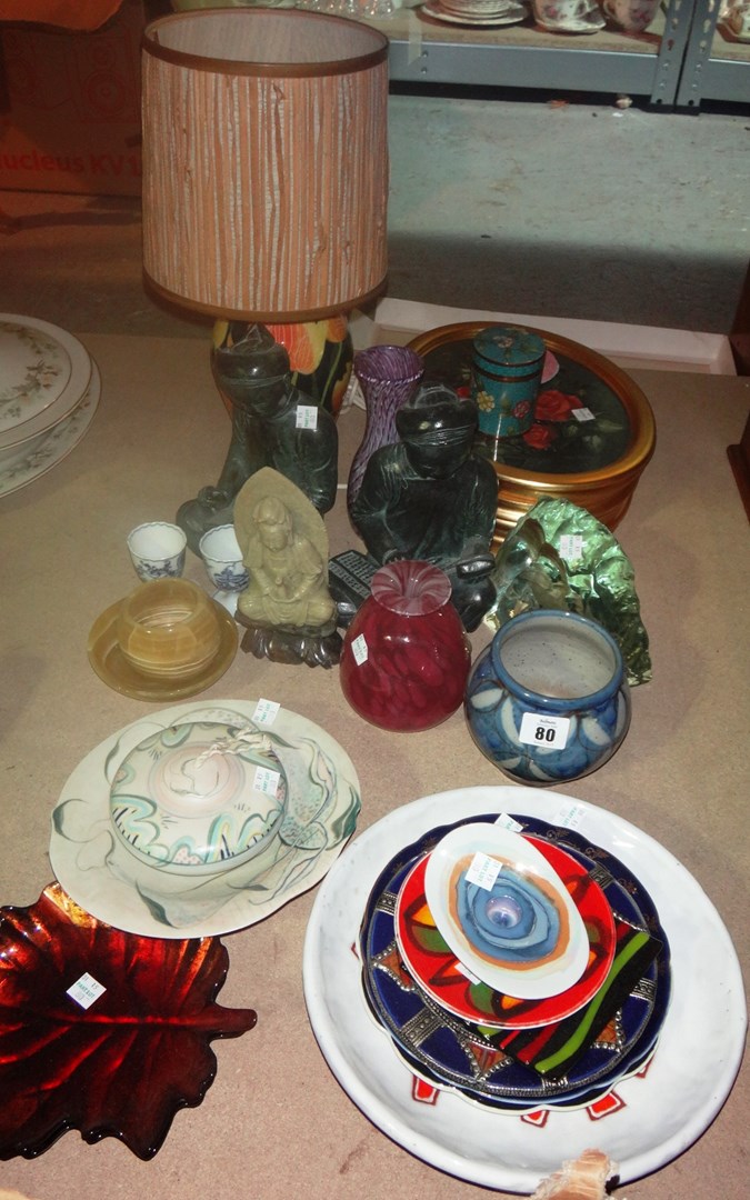 Appraisal: A group of ceramics and collectables including a pair of