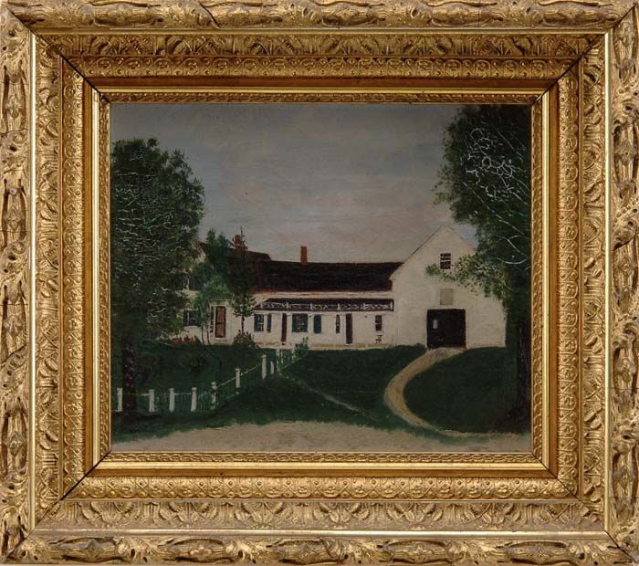 Appraisal: UNSIGNED American Late th Early th Century ARCHITECTURAL SCENE Architectural