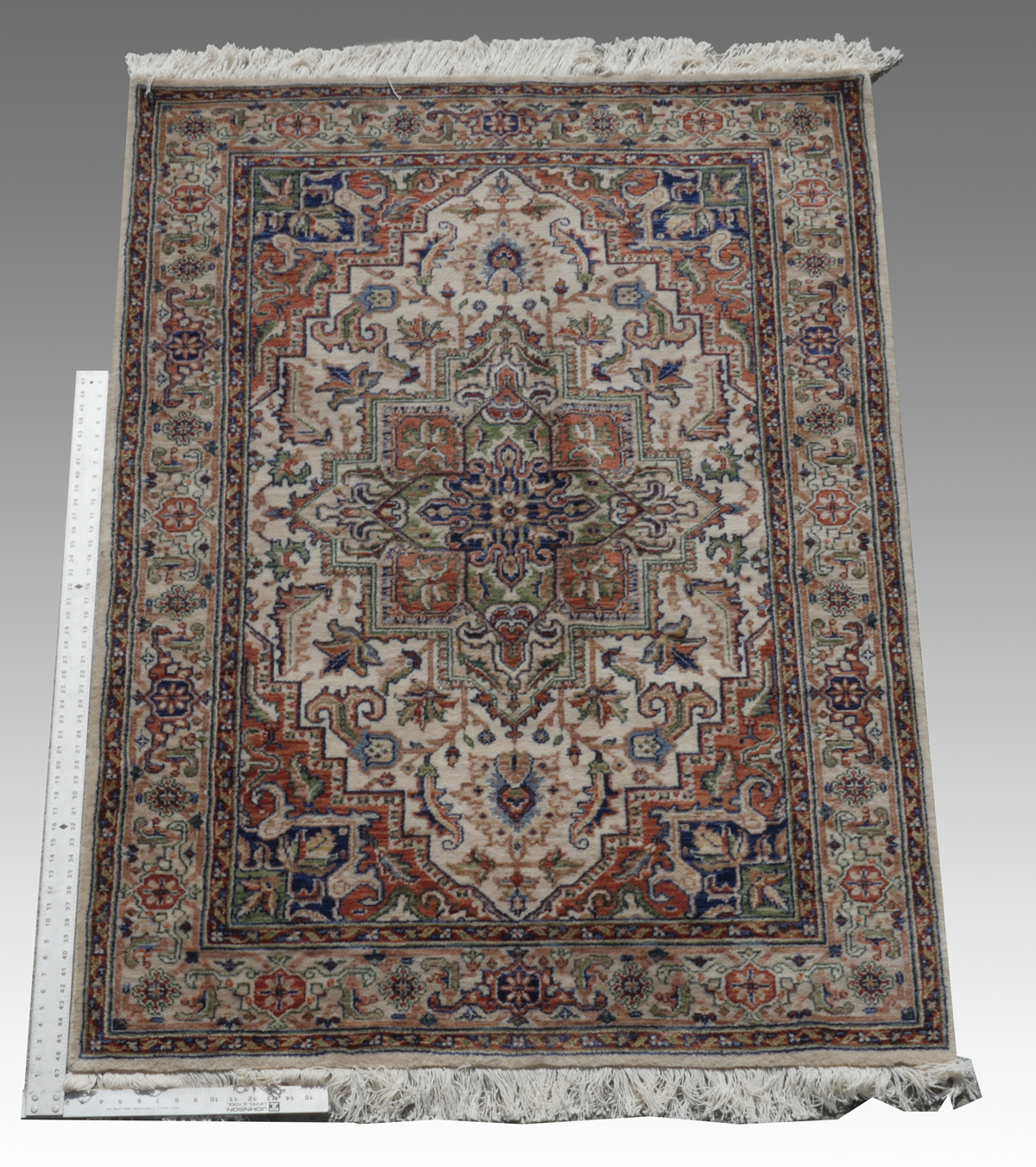 Appraisal: PANDE CAMERON INDO PERSIAN HAND KNOTTED WOOL RUG ' x