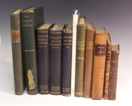 Appraisal: General Scottish A collection of boxes of general works on