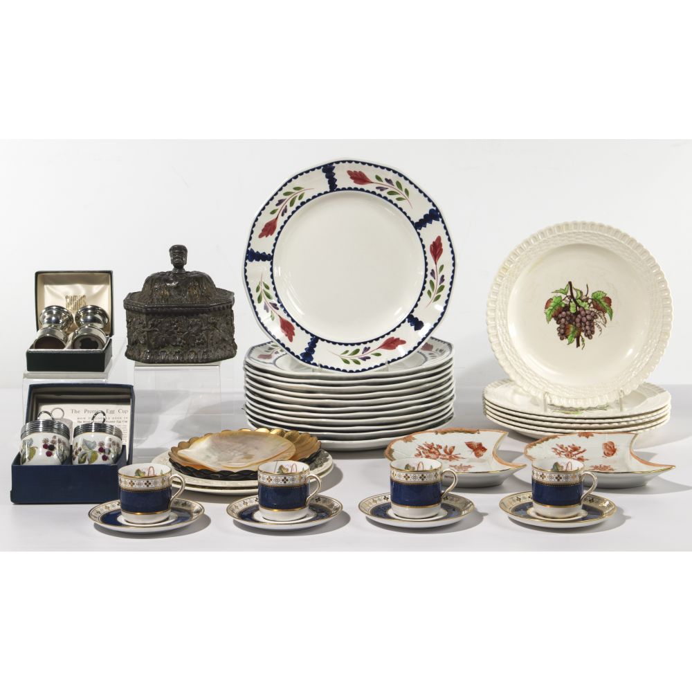 Appraisal: PORCELAIN ASSORTMENTOver items including a pair of Royal Worcester Premier