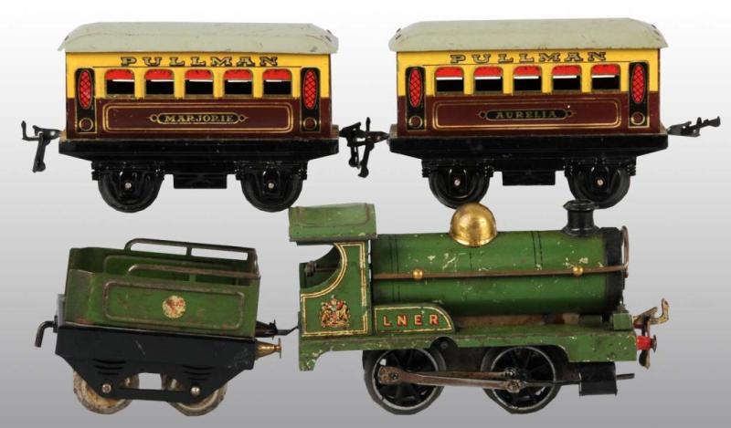 Appraisal: Hornby O-Gauge Passenger Train Set Description English Working Includes LNER