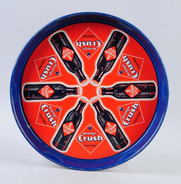 Appraisal: Orange Crush Serving Tray 's - 's This Orange Crush