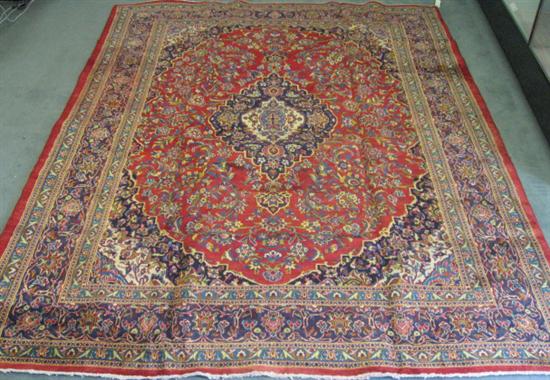 Appraisal: Persian Mashad Rug ' x '