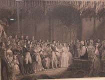 Appraisal: Coronation of Queen Victoria Steel Engraving The Coronation of Queen