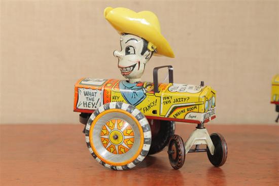 Appraisal: TIN WIND UP TOY A lithographed Marx Milton Berle crazy