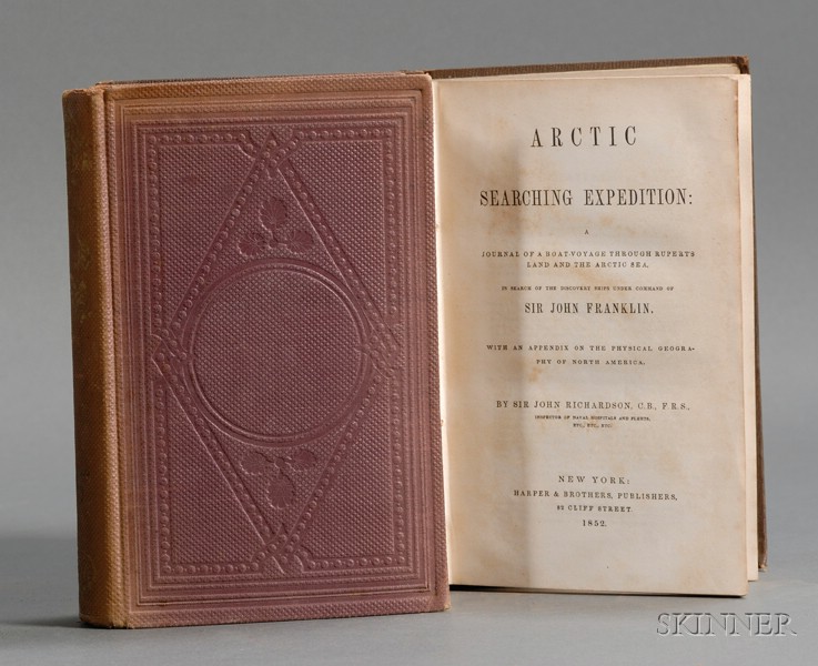 Appraisal: Arctic Exploration Two titles Franklin Sir John - Arctic Searching