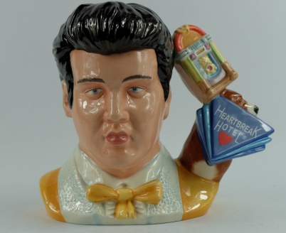 Appraisal: Royal Doulton large character jug Elvis All Shook Up EP