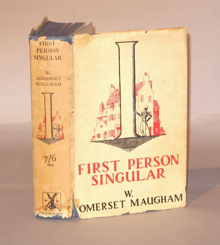 Appraisal: vol Maugham W Somerset Six Stories Written in The First