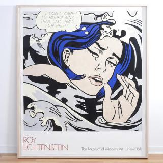 Appraisal: After Roy Lichtenstein offset lithograph After Roy Lichtenstein offset lithograph