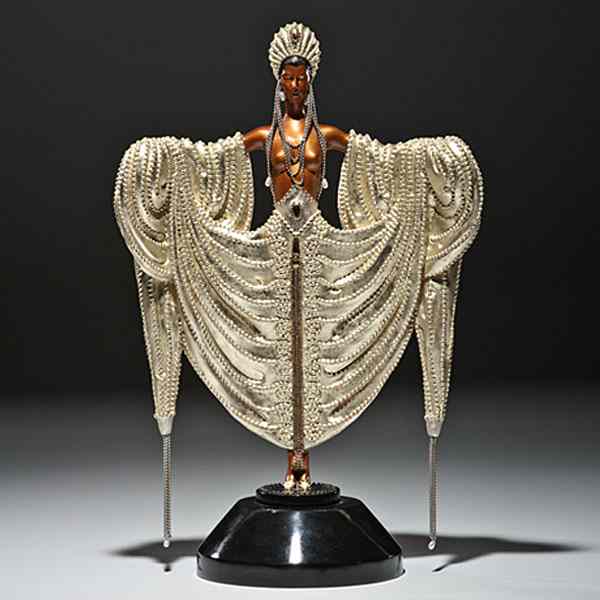 Appraisal: 'Radiance'' Bronze by Ert Ert French - Female bronze figure