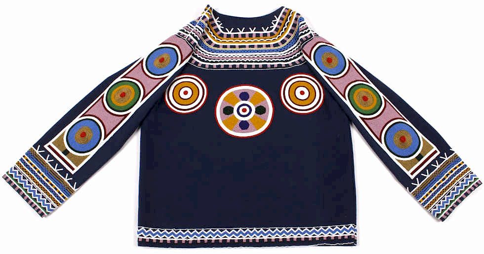 Appraisal: Ojibwa Indian Beaded War Shirt EXCELLENT This is an excellent