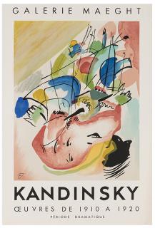 Appraisal: Exhibition Posters Kandinsky Wassily A Group of Eight Posters Various