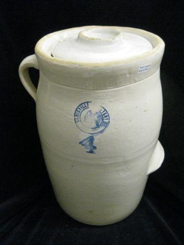 Appraisal: Louisville Pottery Stoneware Churn gallon