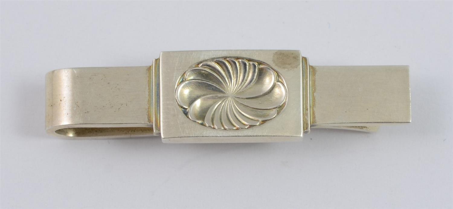 Appraisal: Georg Jensen Denmark Sterling Silver Tie Clip B L W