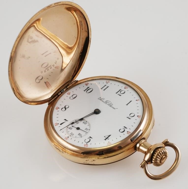 Appraisal: SOUTH BEND MODEL HUNTER POCKET WATCHSouth Bend Watch Company pocketwatch