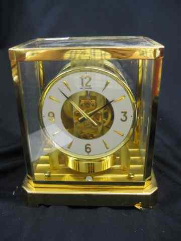 Appraisal: Le Coultre ''Atmos'' Mantle Clock Atmospheric model - '' x