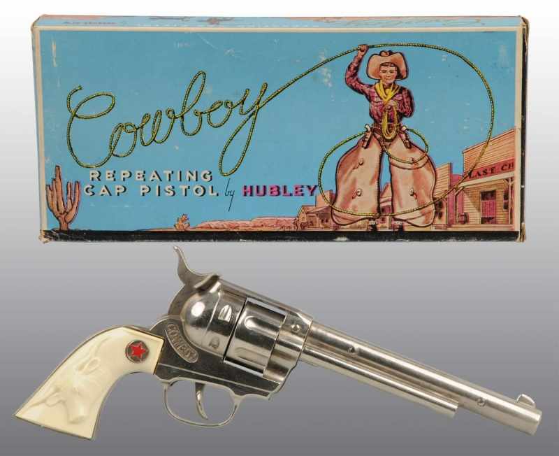 Appraisal: Cowboy Cap Pistol Description Produced in the early s and