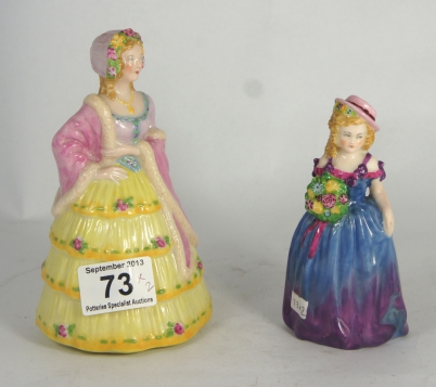 Appraisal: W H Goss figures Lady Betty and Joan