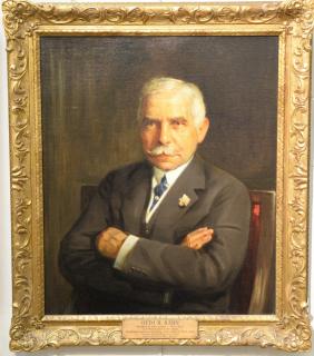 Appraisal: Henry Stanley Todd - Portrait of Otto Herman Kahn -