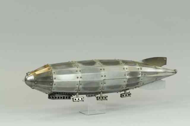 Appraisal: METALCRAFT ZEPPELIN Assembled from kit silver metal body plates are