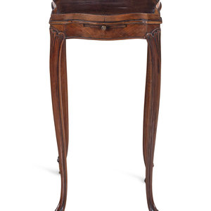 Appraisal: A George III Mahogany Kettle Stand Early th Century Height