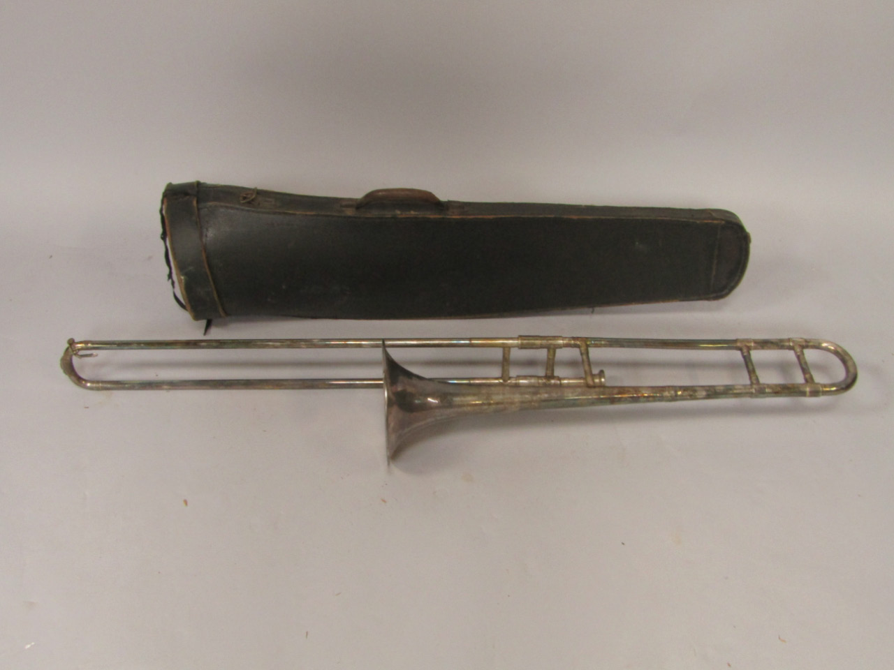 Appraisal: A Dearman Super plated trombone cased