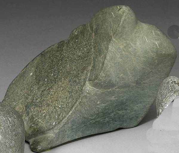 Appraisal: An Inuit soapstone sculpture John Pangnark - Arviat Eskimo Point