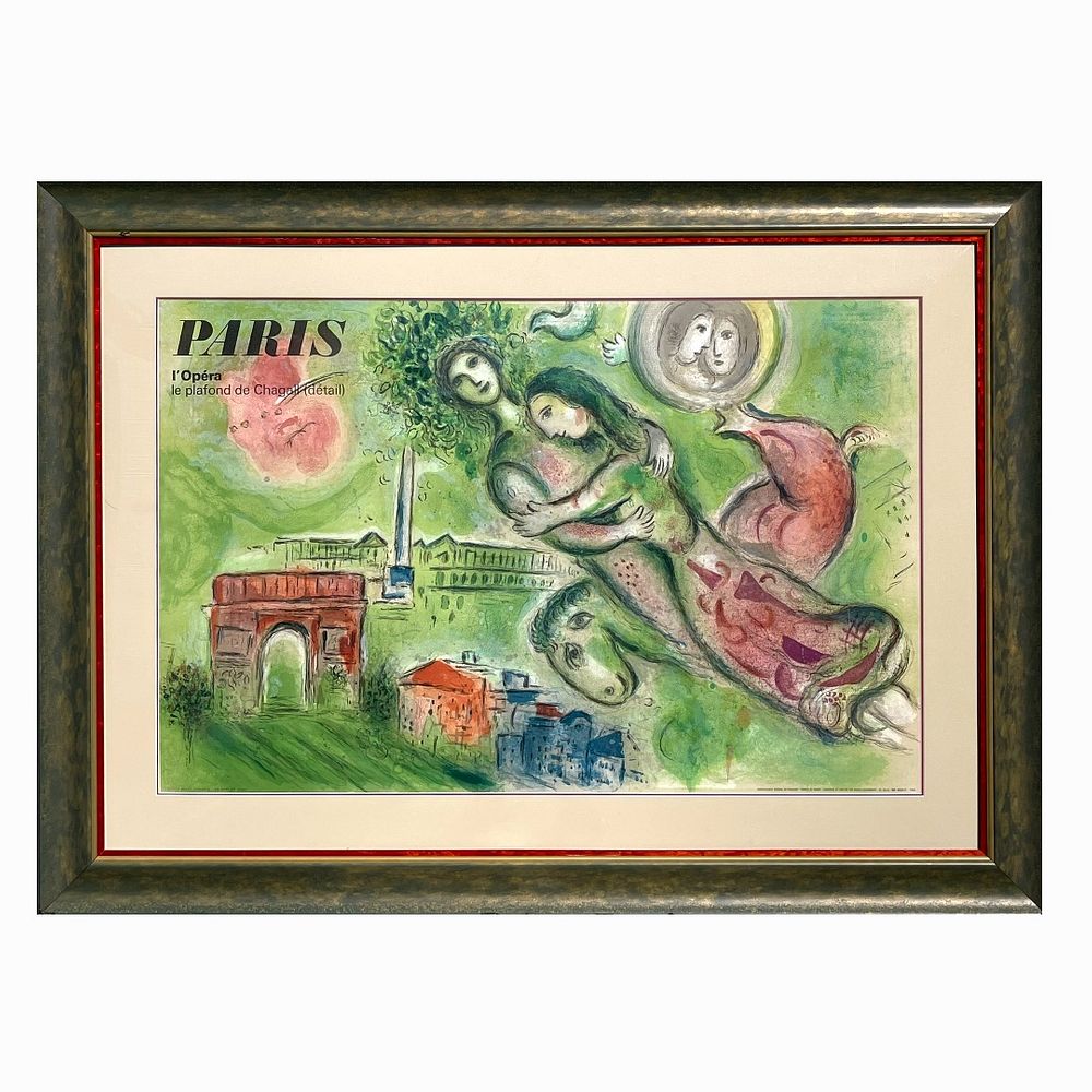 Appraisal: Marc Chagall Russian-French - Lithograph Marc Chagall Russian-French - Lithograph