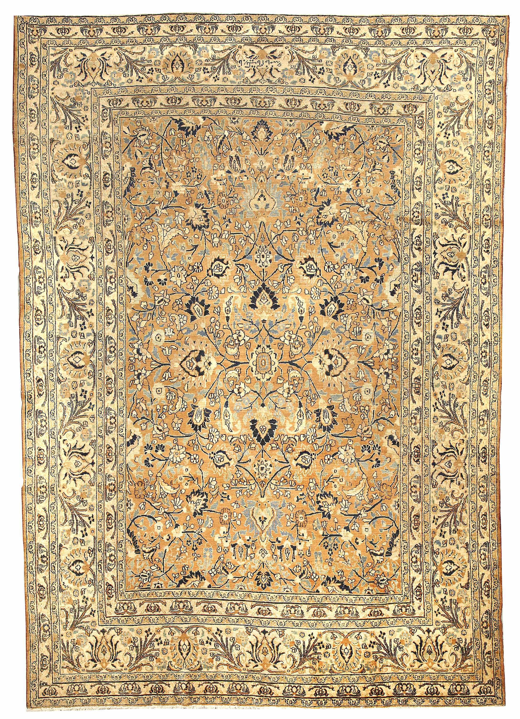 Appraisal: A Tabriz carpet Northwest Persialate th centurysize approximately ft in