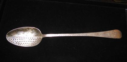 Appraisal: American silver pea serving spoon Antipas Woodward Middletown Conn circa