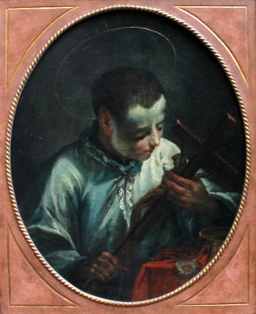 Appraisal: Venetian School th century Saint Louis of Toulouse oil on