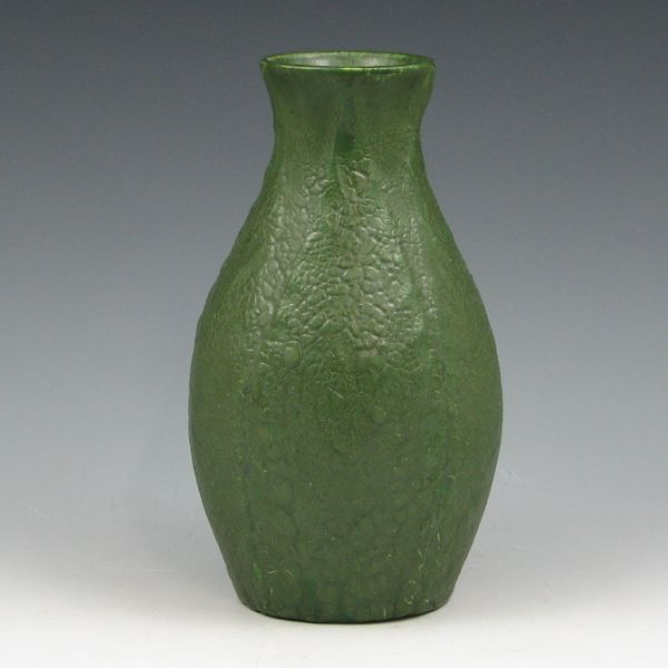 Appraisal: Ephraim Mountain Ash vase in rich Antique Green glaze Retired