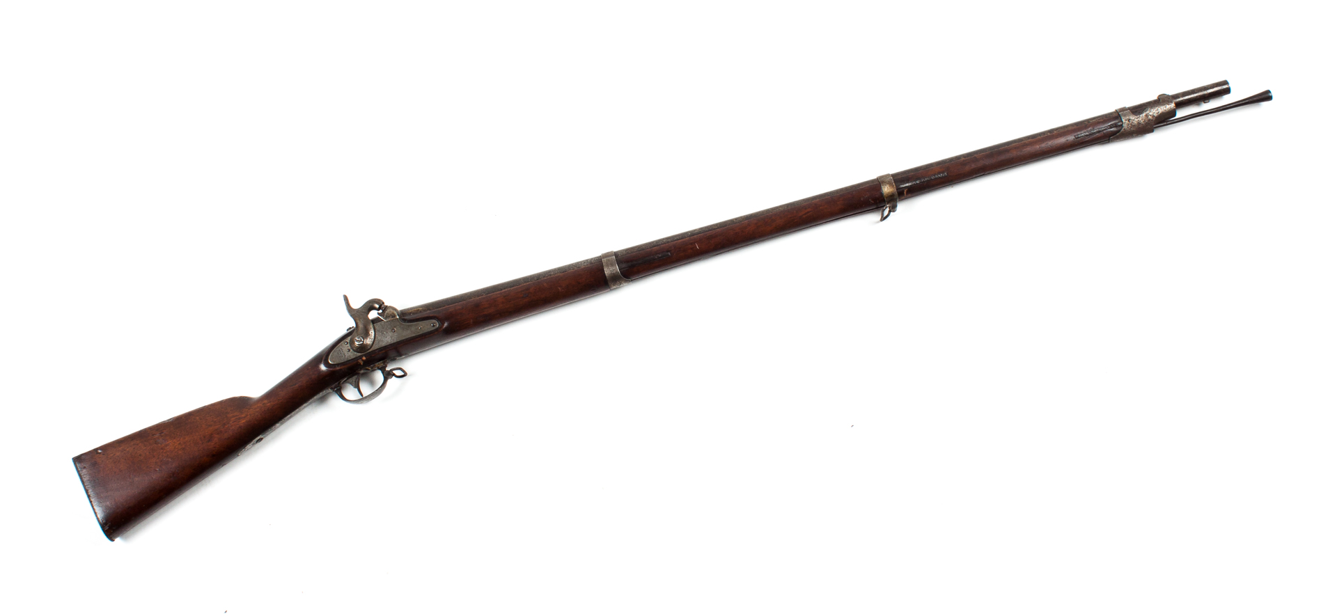 Appraisal: Firearm Springfield Model Cadet musket likely Confederate use dated on