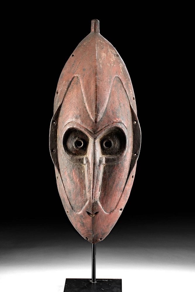 Appraisal: th C Papua New Guinea Arapesh Wood Dance Mask Oceania