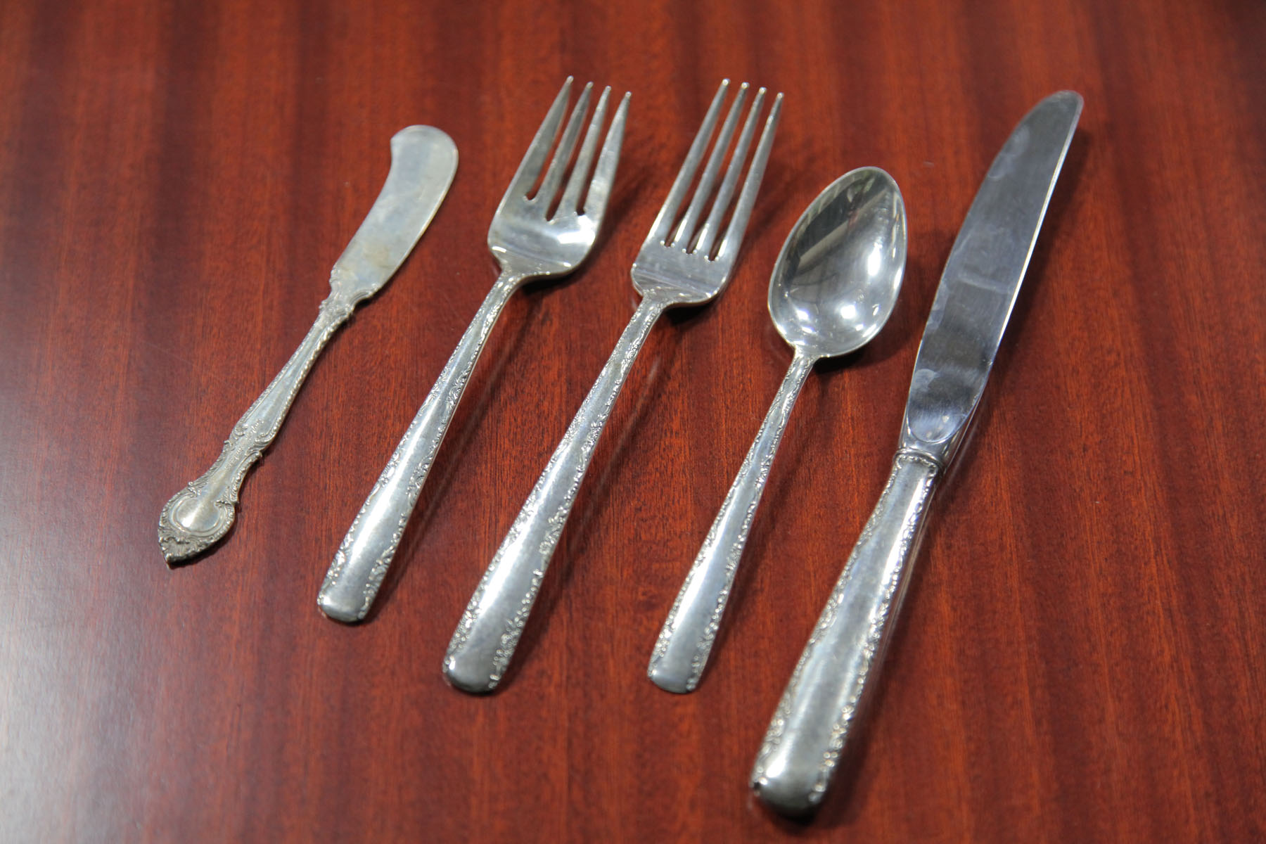 Appraisal: SET OF GORHAM STERLING SILVER FLATWARE Rhode Island first half