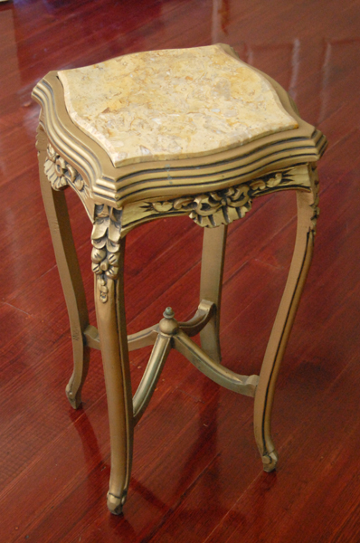 Appraisal: A CONTEMPORARY LIMED JARDINIERE TABLE