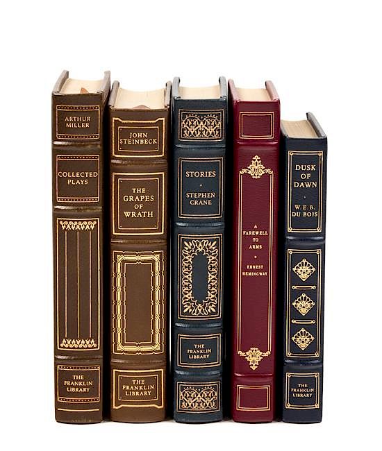 Appraisal: BINDINGS THE FRANKLIN LIBRARY A group of works published by