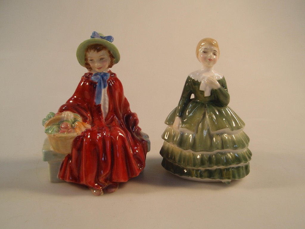 Appraisal: A Royal Doulton figure Belle HN cm high another Linda