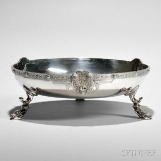 Appraisal: George V Sterling Silver Center Bowl Birmingham - Adie Brothers