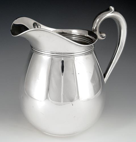 Appraisal: WALLACE STERLING WATER PITCHER Marked on base Wallace Sterling pints