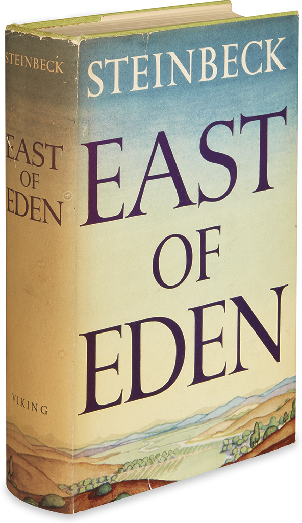 Appraisal: STEINBECK JOHN East of Eden vo original green cloth stamped