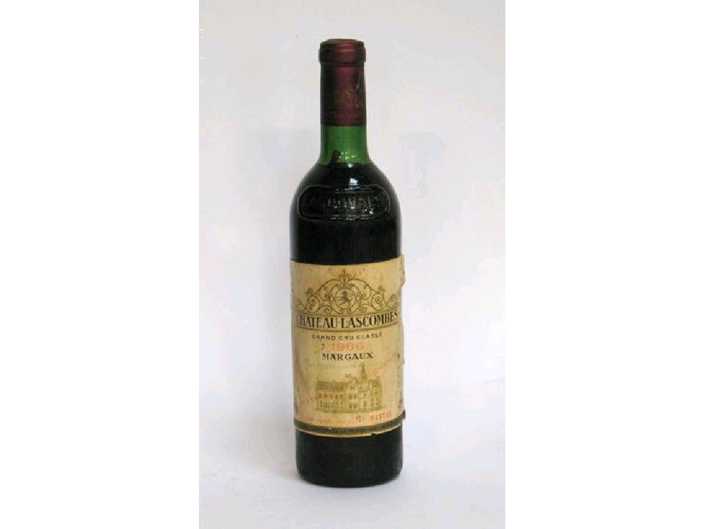 Appraisal: FIVE BOTTLES OF CHATEAU LAS COMBES GRAND CRU CLASSE MARGAUX