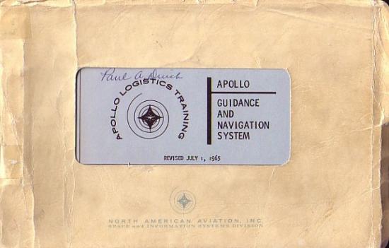 Appraisal: Apollo Logistics Training Apollo Guidance and Navigation System A detailed